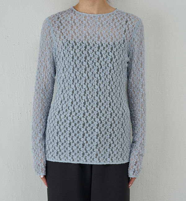  「【La nature linge】レースカットソー」|Tシャツ・カットソー|