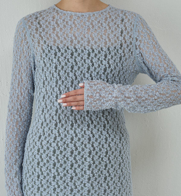  「【La nature linge】レースカットソー」|Tシャツ・カットソー|