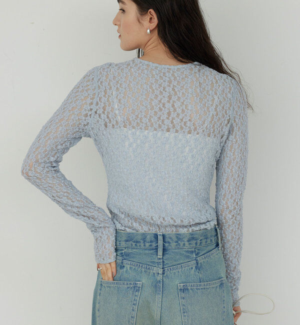  「【La nature linge】レースカットソー」|Tシャツ・カットソー|