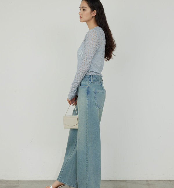  「【La nature linge】レースカットソー」|Tシャツ・カットソー|