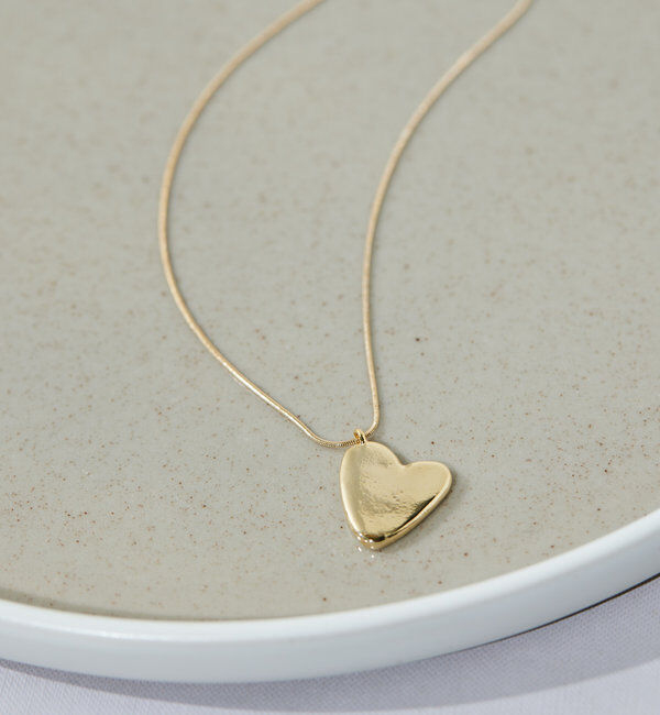  「ハートアジャスターネックレス」|リング|ゴールド