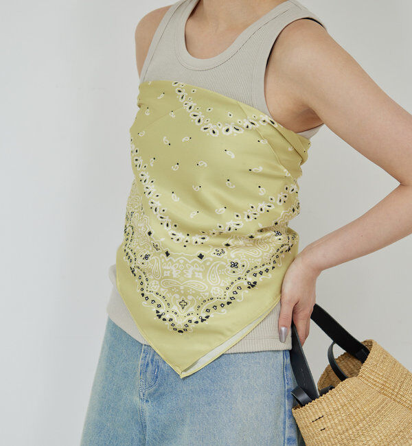  「 ペイズリースカーフ」|マフラー|