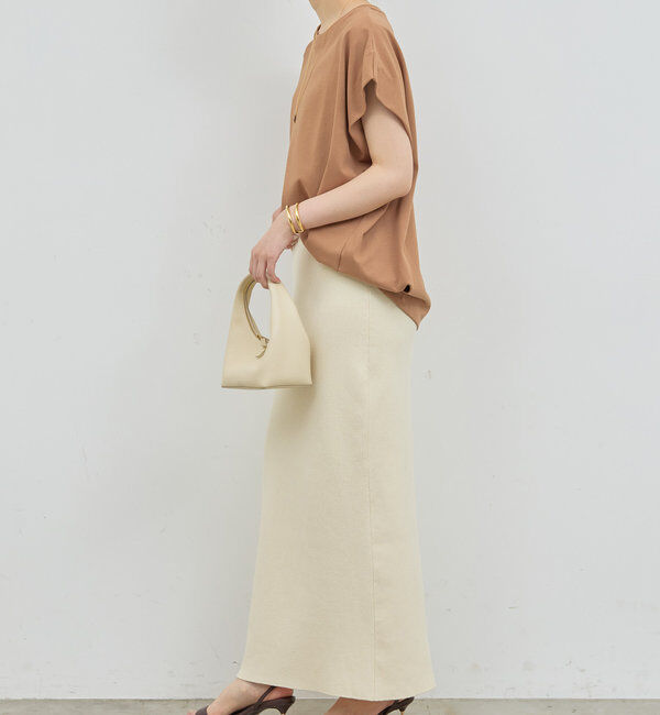  「【セットアップ対応】リブタイトスカート」|スカート|