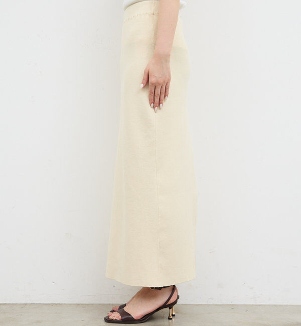  「【セットアップ対応】リブタイトスカート」|スカート|