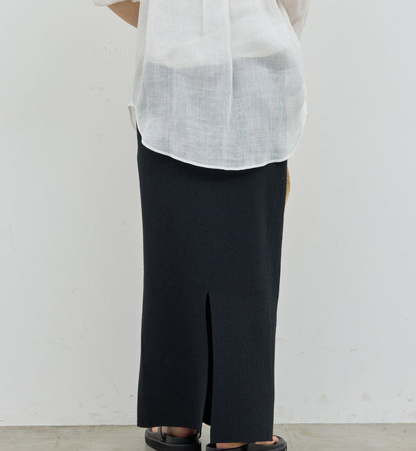  「【セットアップ対応】リブタイトスカート」|スカート|