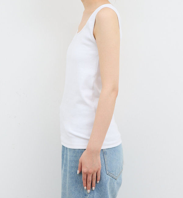  「スクエアリブタンク」|Tシャツ・カットソー|