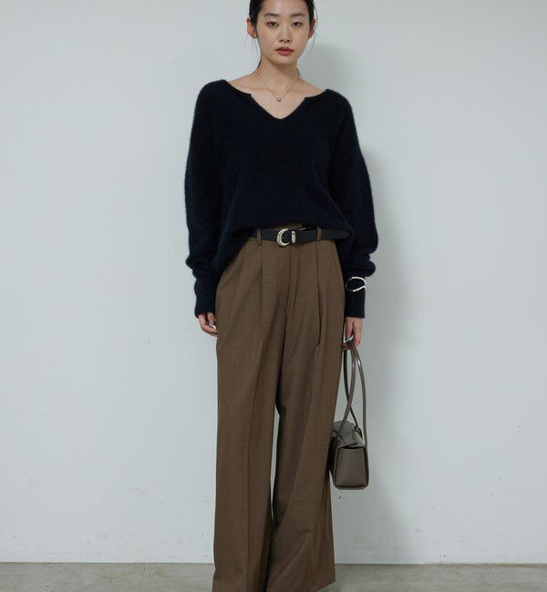  「【SACHIKOコラボ】2タックワイドパンツ」|チノ|