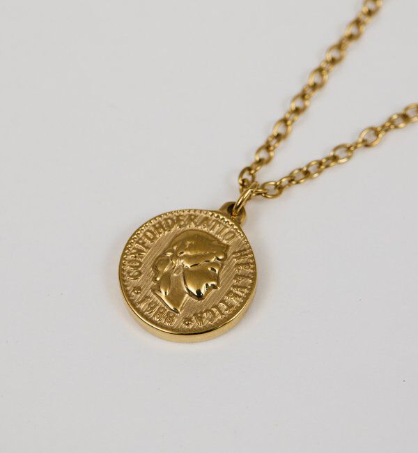  「ステンレスコインネックレス」|リング|