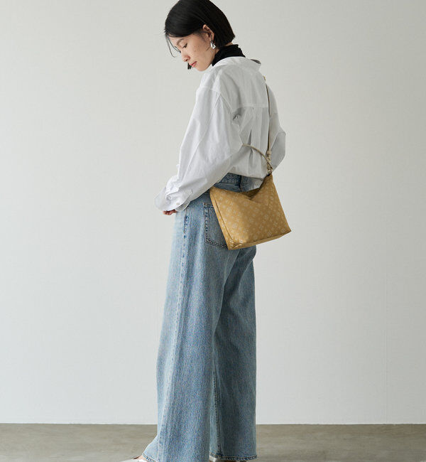  「ナイロンジャガードシンプルショルダーバッグ」|ショルダー・メッセンジャー|