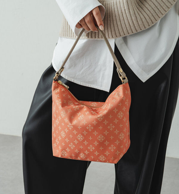  「ナイロンジャガードシンプルショルダーバッグ」|ショルダー・メッセンジャー|