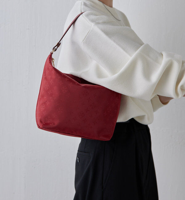  「ナイロンジャガードシンプルショルダーバッグ」|ショルダー・メッセンジャー|