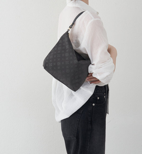  「ナイロンジャガードシンプルショルダーバッグ」|ショルダー・メッセンジャー|