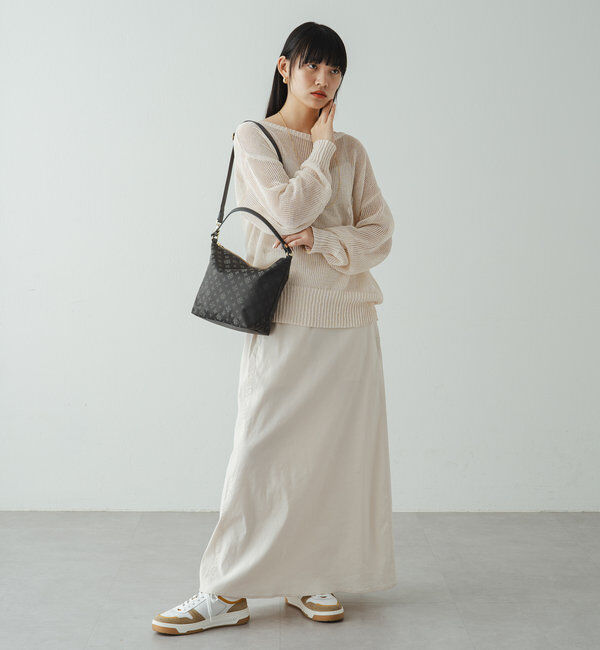  「ナイロンジャガードシンプルショルダーバッグ」|ショルダー・メッセンジャー|