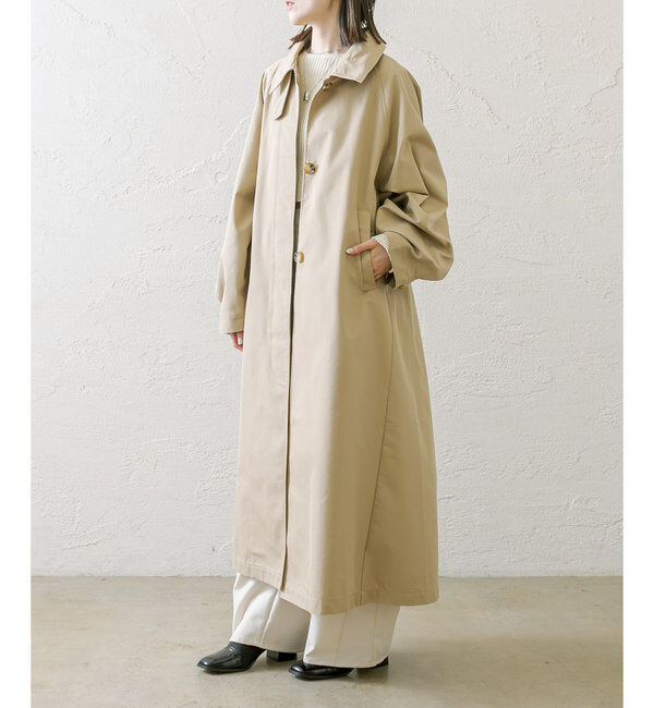  「【2サイズ展開】ステンカラートレンチコート」|トレンチコート|