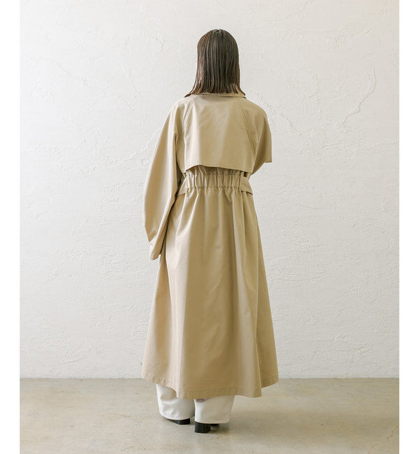  「【2サイズ展開】ステンカラートレンチコート」|トレンチコート|