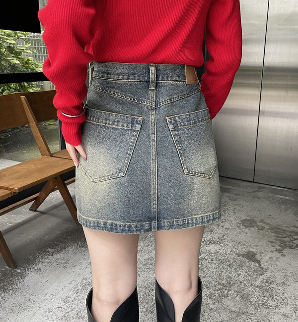  「[mline]ヴィンテージミニスカート」|スカート|