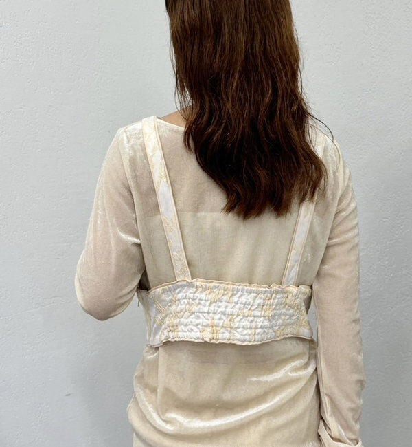  「ジャガードビスチェ」|シャツ・ブラウス|