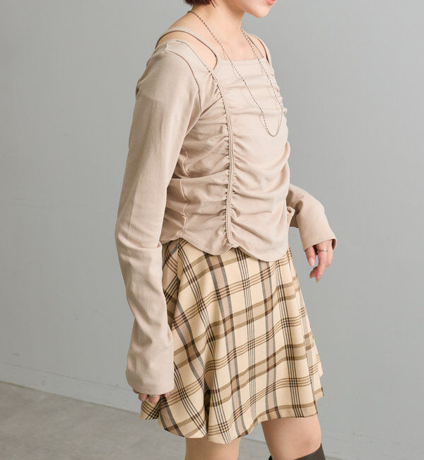  「[mline]デザイントップス」|Tシャツ・カットソー|