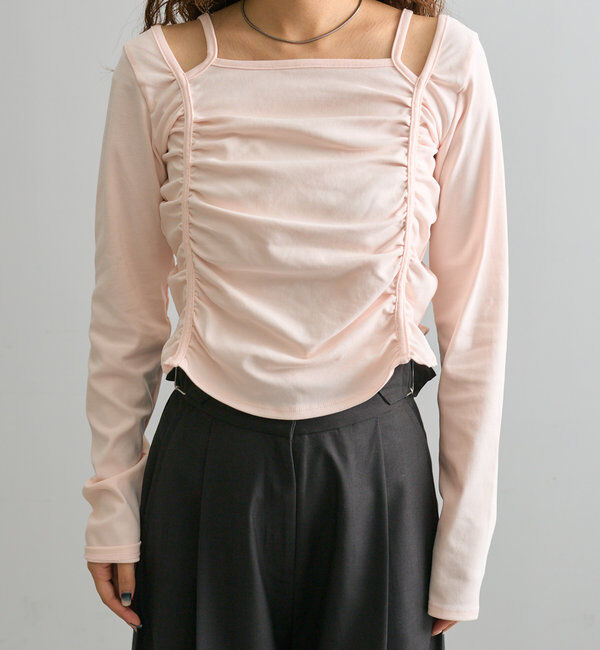  「[mline]デザイントップス」|Tシャツ・カットソー|