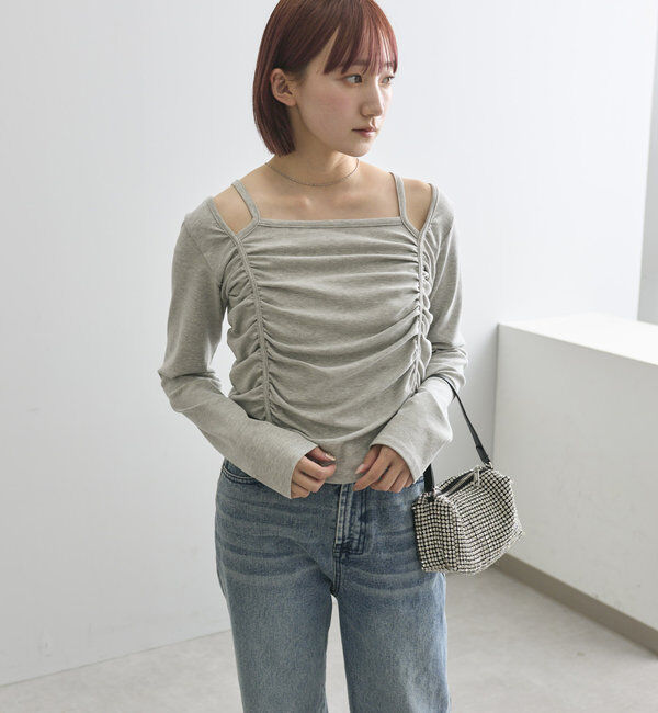  「[mline]デザイントップス」|Tシャツ・カットソー|