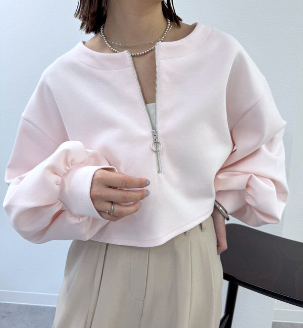  「ポンチショートスウェット」|Tシャツ・カットソー|