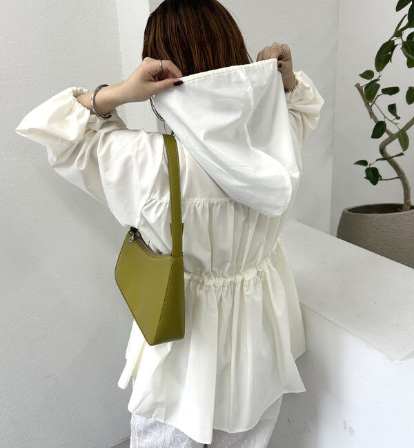  「フーディーギャザーパーカー」|シャツ・ブラウス|