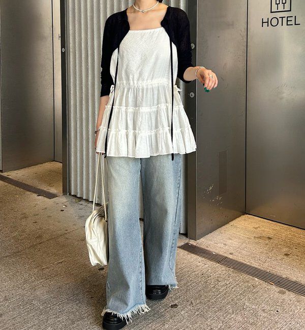  「ティアードキャミチュニック」|シャツ・ブラウス|