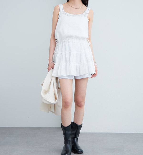  「ティアードキャミチュニック」|シャツ・ブラウス|