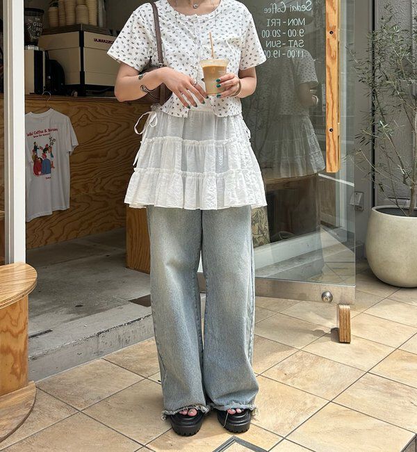  「ティアードキャミチュニック」|シャツ・ブラウス|