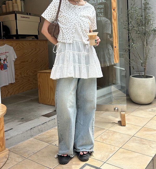  「ティアードキャミチュニック」|シャツ・ブラウス|