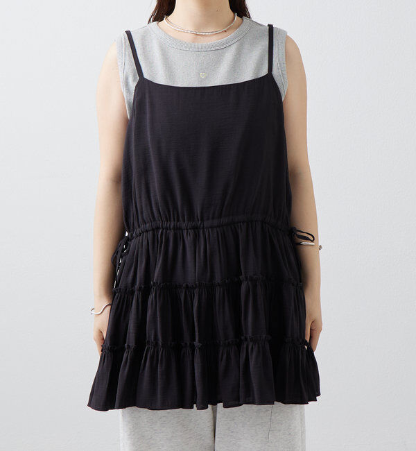  「ティアードキャミチュニック」|シャツ・ブラウス|