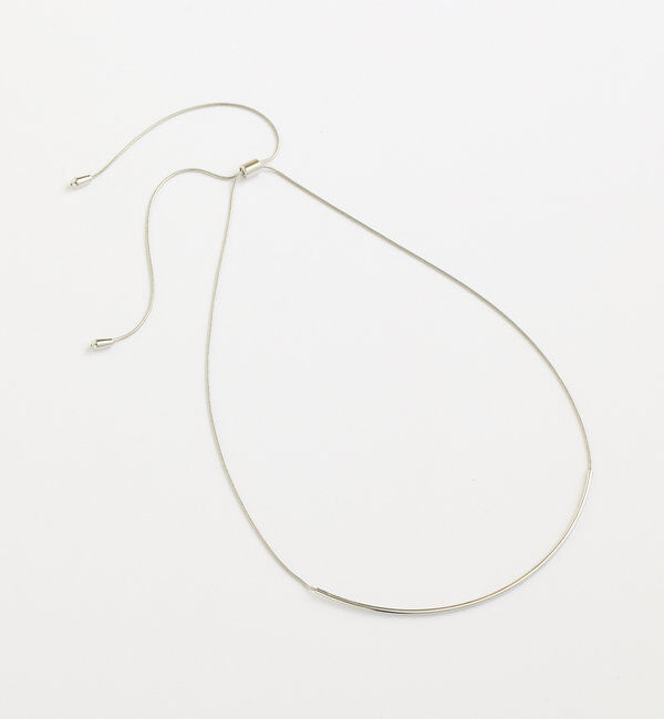  「[Eau]カーブモチーフチョーカーネックレス」|ネックレス|