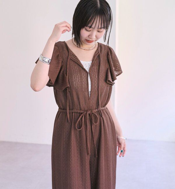  「メッシュレースオールインワン」|オールインワン|