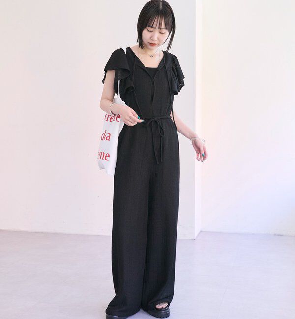  「メッシュレースオールインワン」|オールインワン|