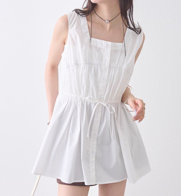  「ストライプタンクブラウス」|シャツ・ブラウス|