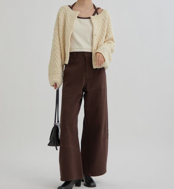  「カップ付き 配色キャミ」|キャミソール|