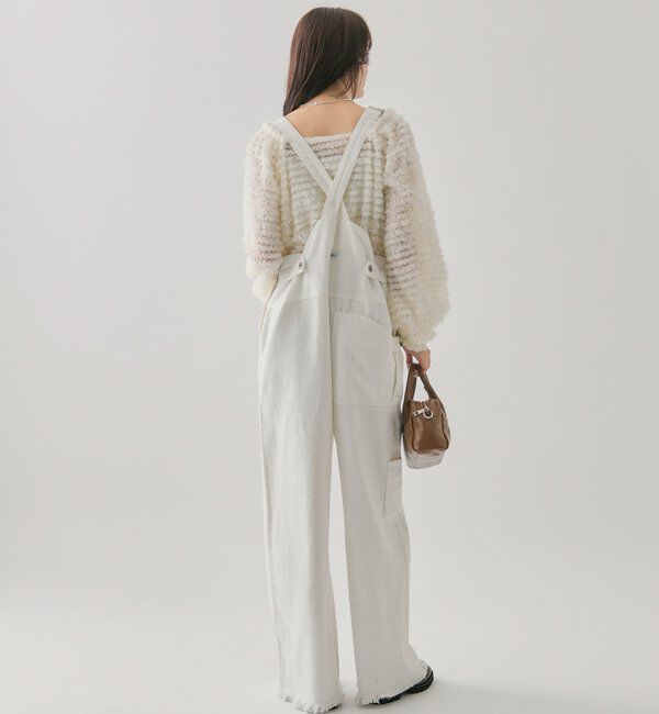  「スクエアフリンジ ブラウス」|シャツ・ブラウス|