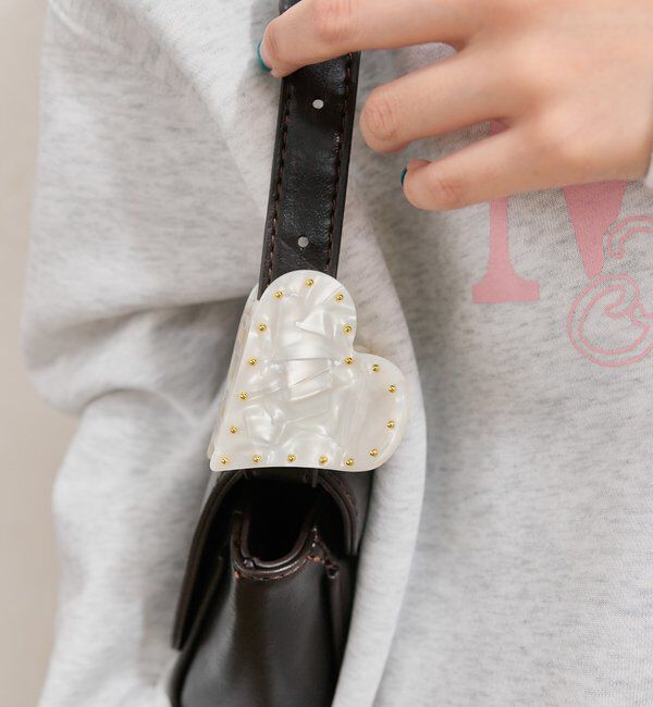  「マーブルハートヘアクリップ」|その他|