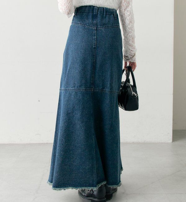  「デニムマーメイドスカート」|スカート|