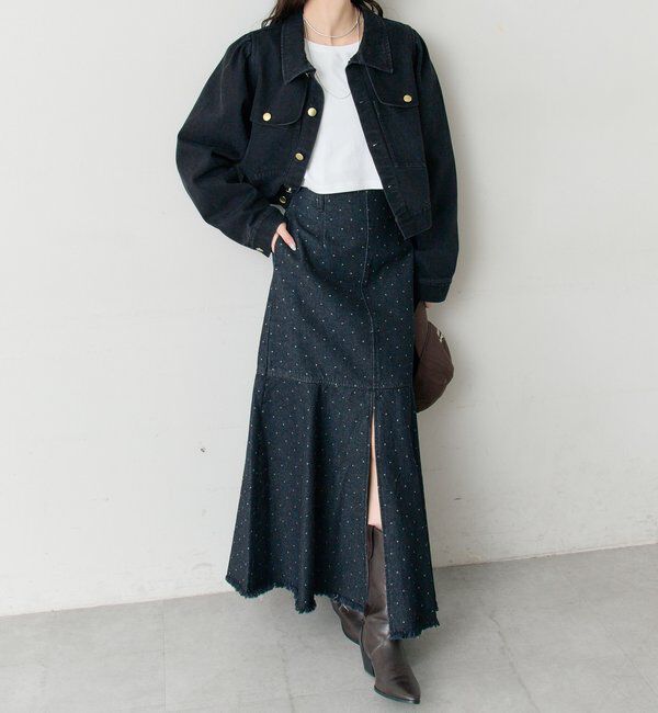  「デニムマーメイドスカート」|スカート|