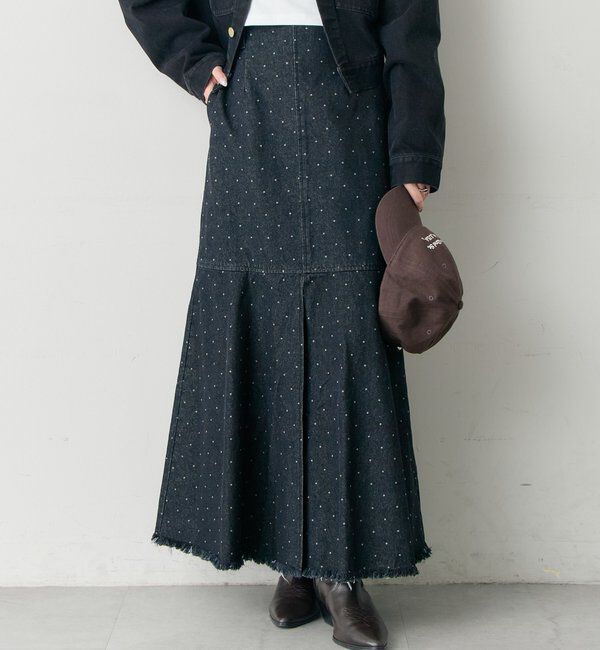  「デニムマーメイドスカート」|スカート|