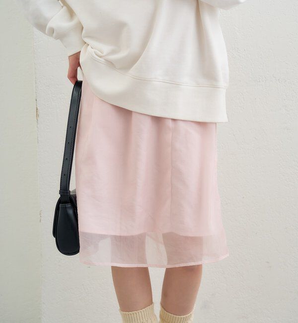  「シアーミドルスカート」|スカート|