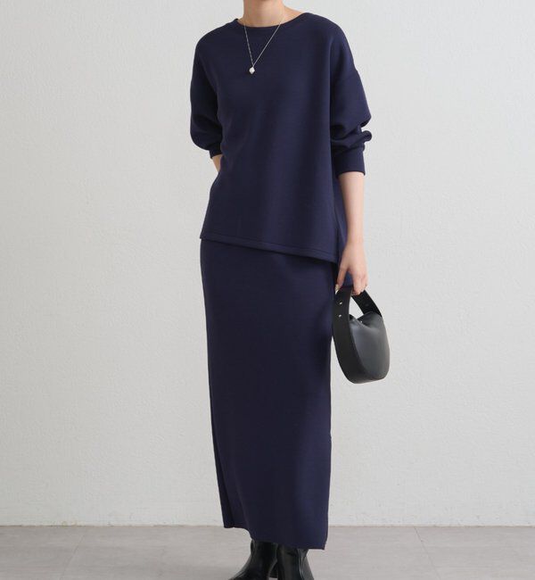  「【Lサイズも登場！】ポンチZIPタイトスカート」|スカート|