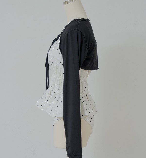  「【水着】ボレロレイヤード3点セット」|ビキニ|