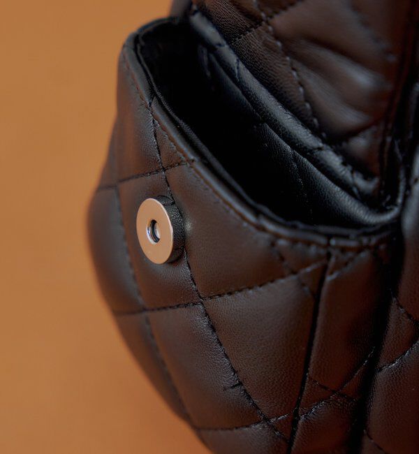  「ポケットデザインキルティングバッグ」|ボストンバッグ|