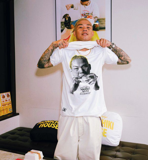  「MONICHIKI HOUSE &times; SOUR CREAMモニーバーガーTEE」|Tシャツ・カットソー|