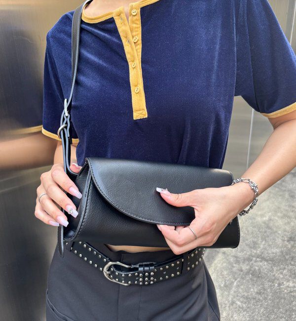  「シリンダーショルダー」|トートバッグ|ブラック