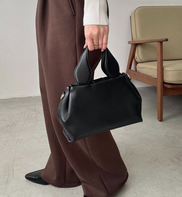  「ラウンドミニボストンバッグ」|トートバッグ|