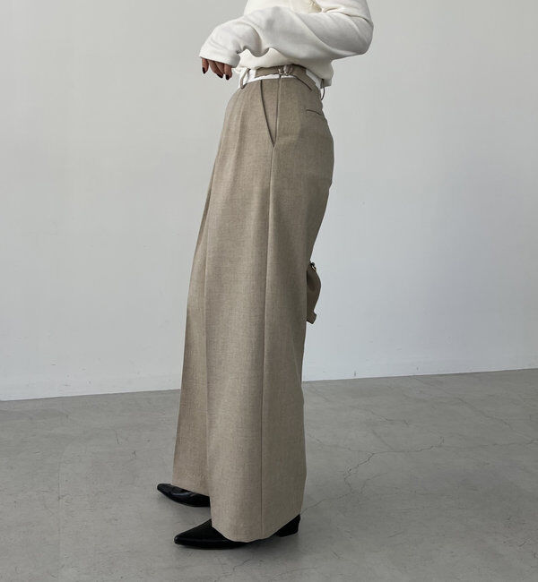  「【C.L】【セットアップ対応】マーベルトタックパンツ」|チノ|