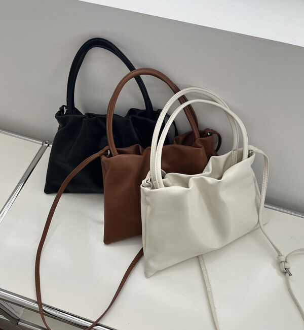  「ギャザーソフトバッグ」|トートバッグ|